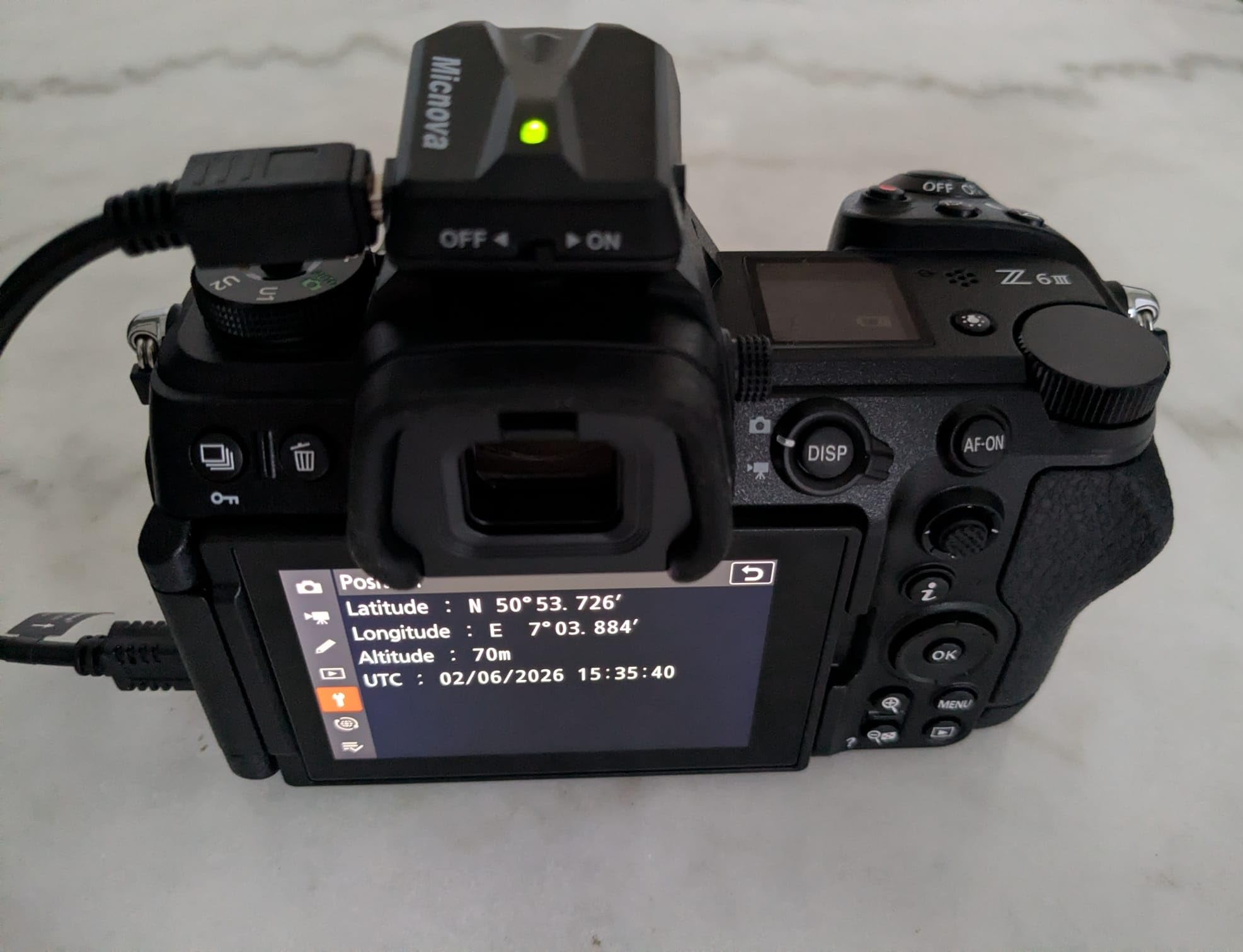 TLS Ricevitore GPS SK-GPSN compatibile con Nikon