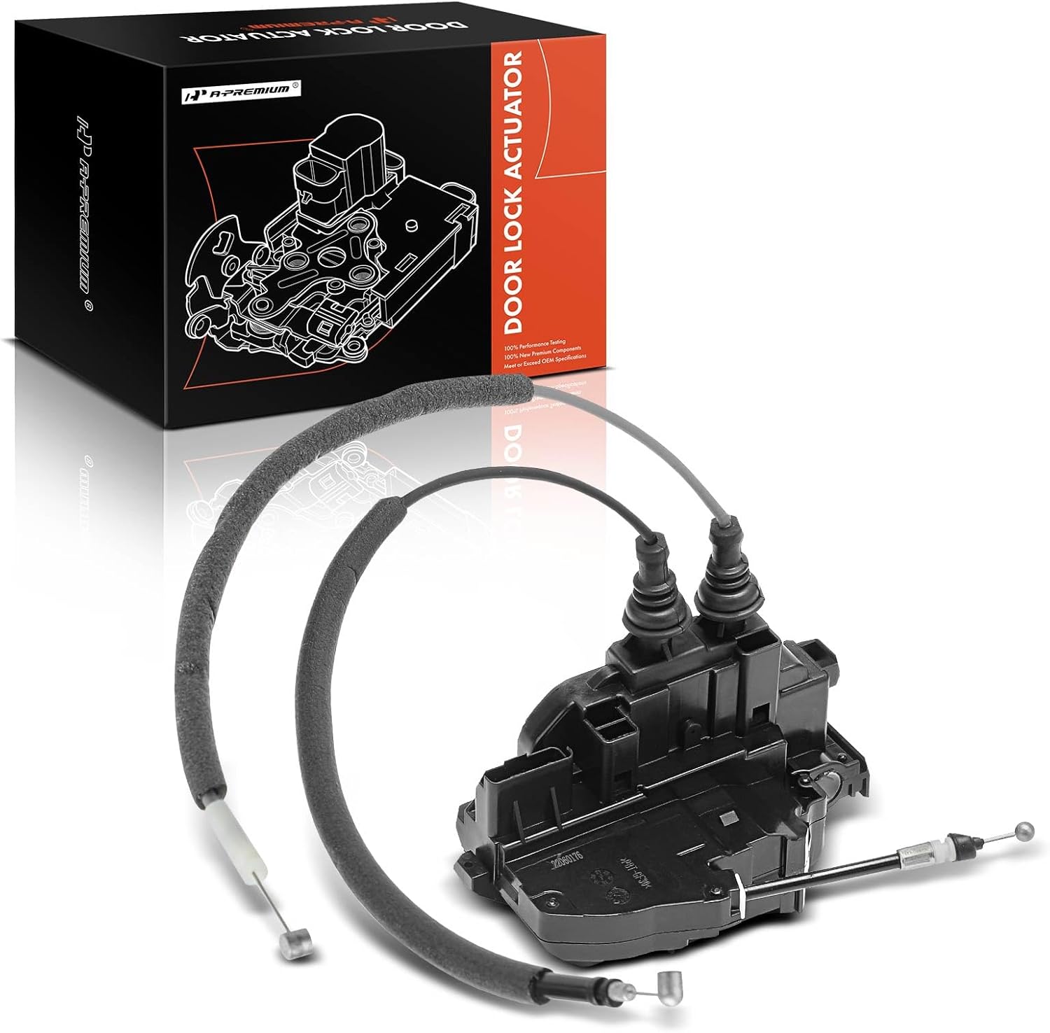 A-Premium Front Left Driver Side Door Lock Actuator Compatible with Hyundai Sonata 2008-2010 Sedan, Front Driver Power Door Lock Actuator with Latch Assembly