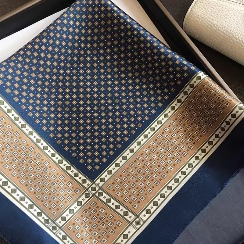 Image of Silk Head Scarf for Women - Luxury Satin Silk Hair Scarf, Soft Bandana Wrap for Sleeping, Hair Protection & Styling