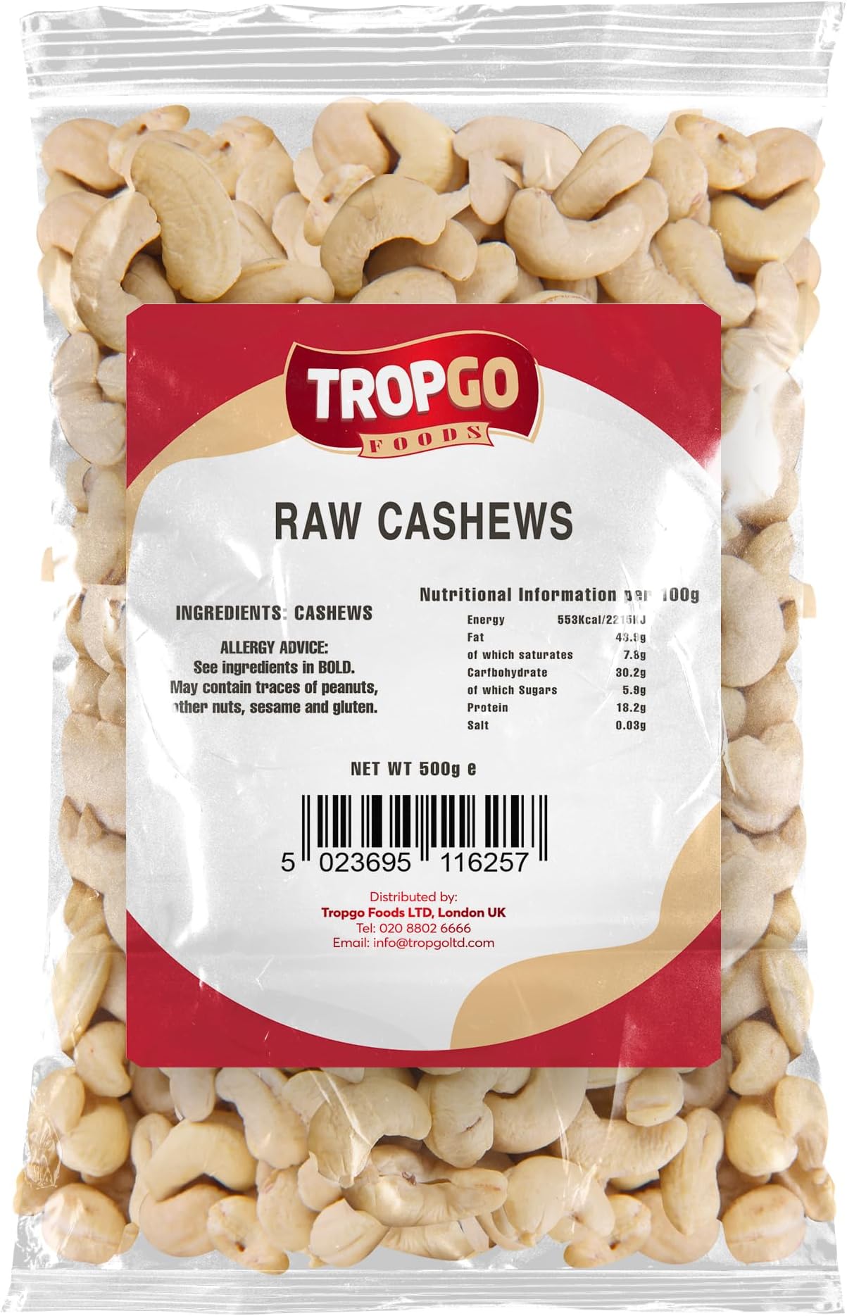 Raw Cashews