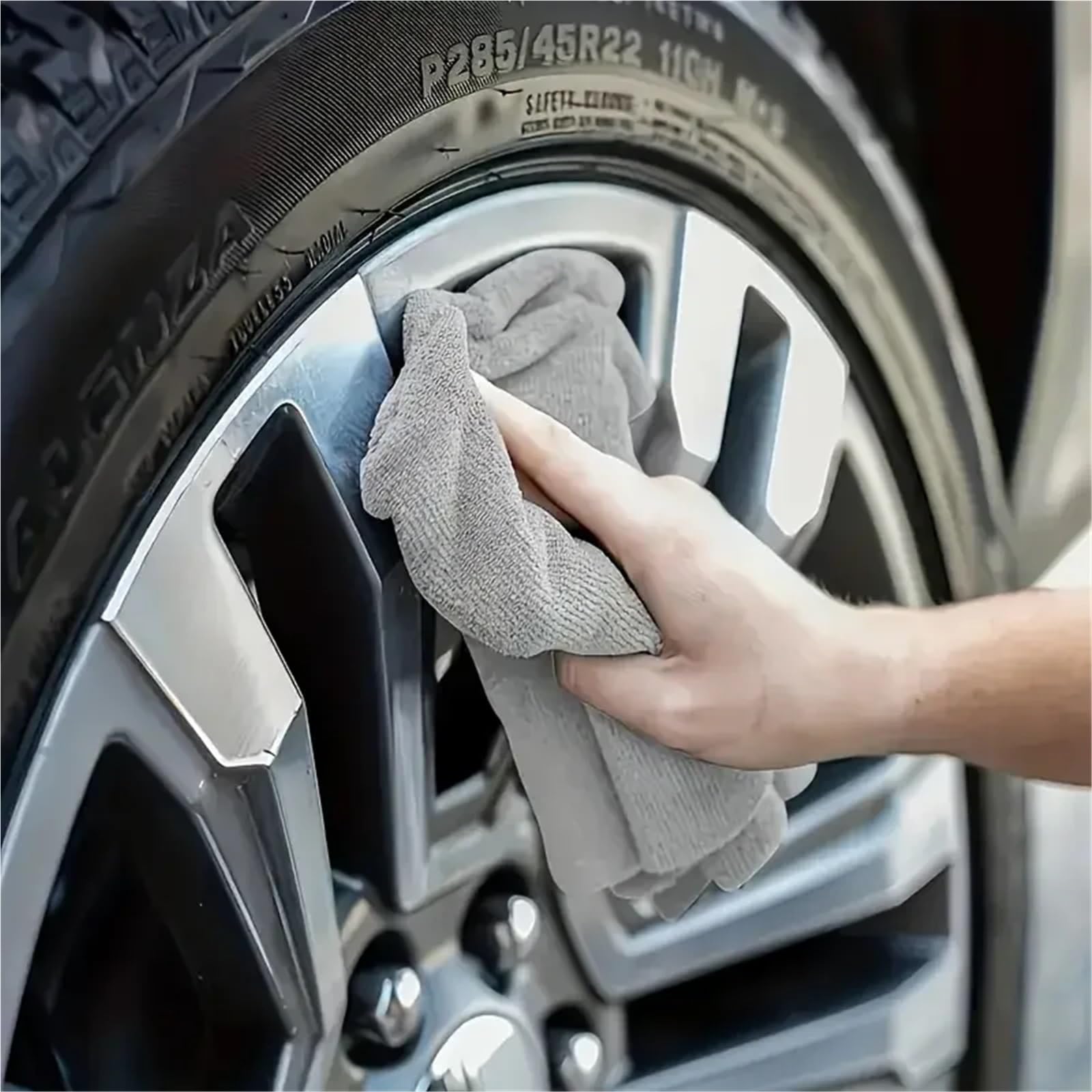 Auto-Trocknungstuch Extra Dicke, fusselfreie Mikrofaser-Reinigungstücher, wiederverwendbares, supersaugfähiges Tuch for die Fensterreinigung im Auto(50PCS)