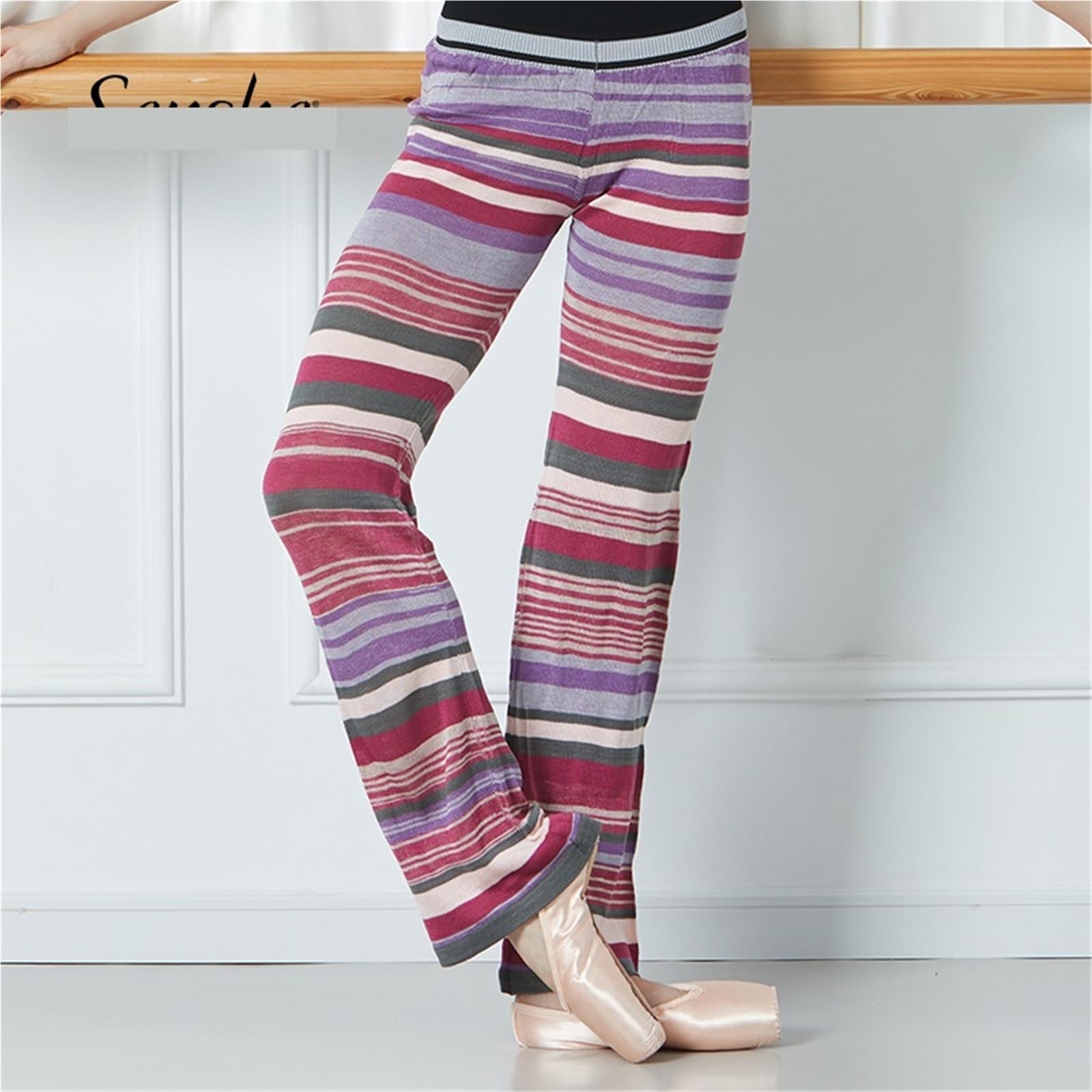 Calentadores de piernas hasta el Muslo for Mujer, Calentadores de Ballet de Punto de Pierna Ancha for Adultos Calentadores Piernas Mujer(Dark Grey,XL)