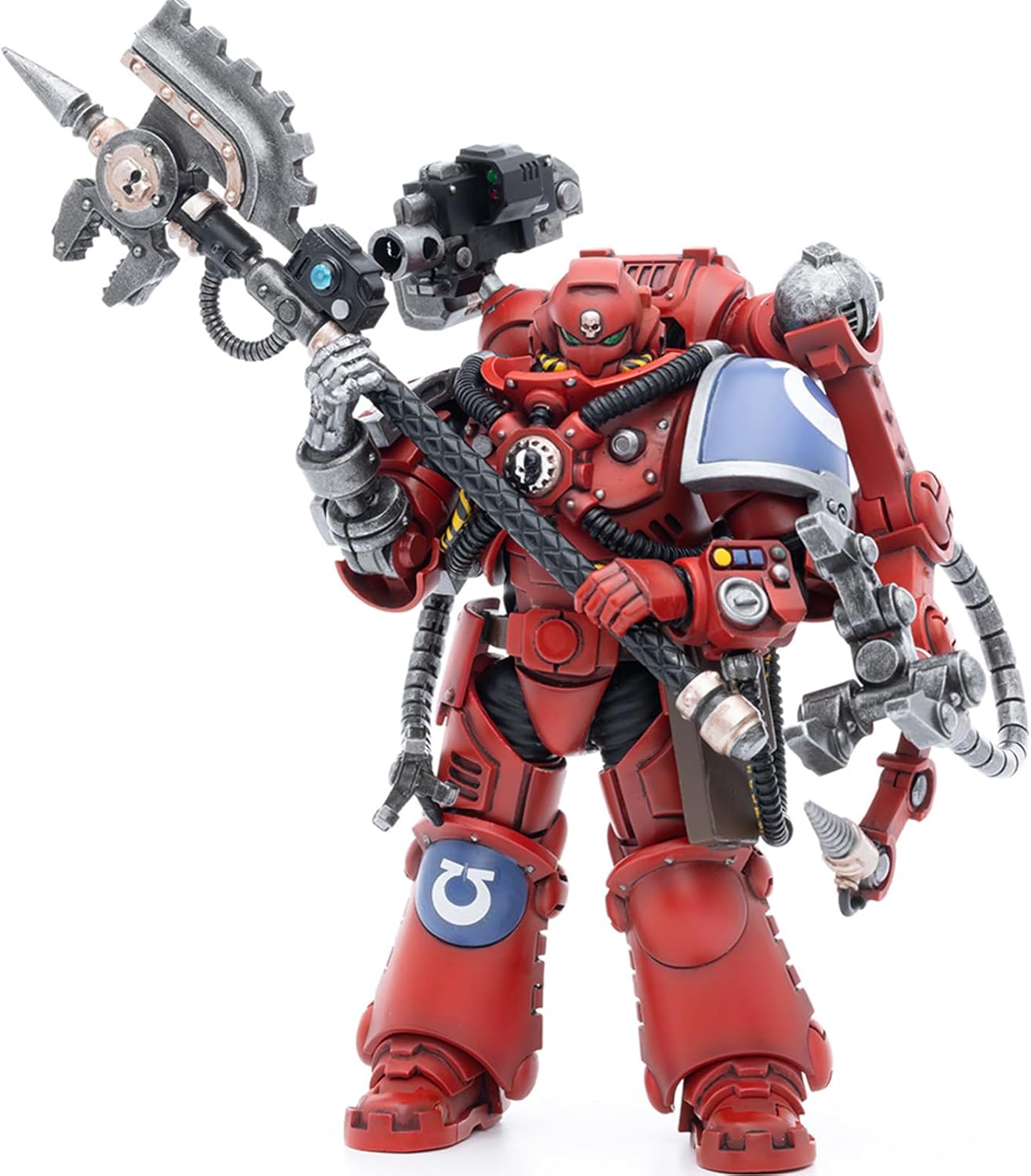JOYTOY Warhammer 40k Ultramarines Primaris Techmarine 1/18 Action Figure, Dedicated to You Who Love Collecting