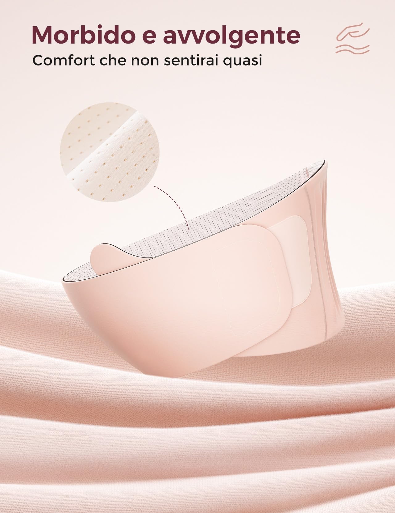 momcozy Pancera per Gravidanza con Sostegno Lombare – Faja Premaman Regolabile, Tessuto Traspirante per Alleviare Dolori Addominali, Pelvici e Lombari