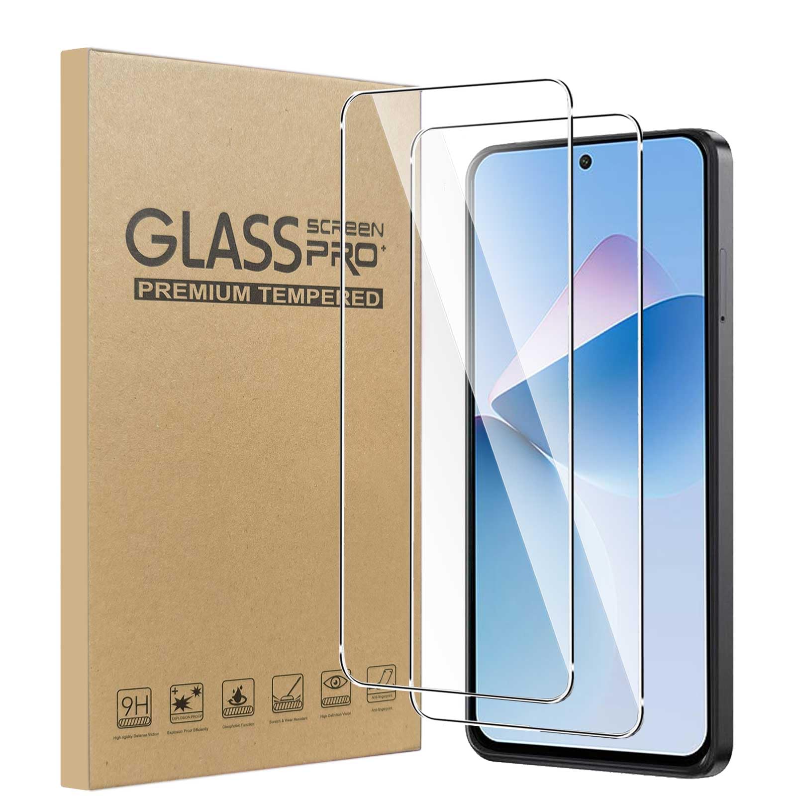 3x Displayschutzfolie Für Blackview BV6600E – 9H Gehärtetes Glas, Blasenfrei