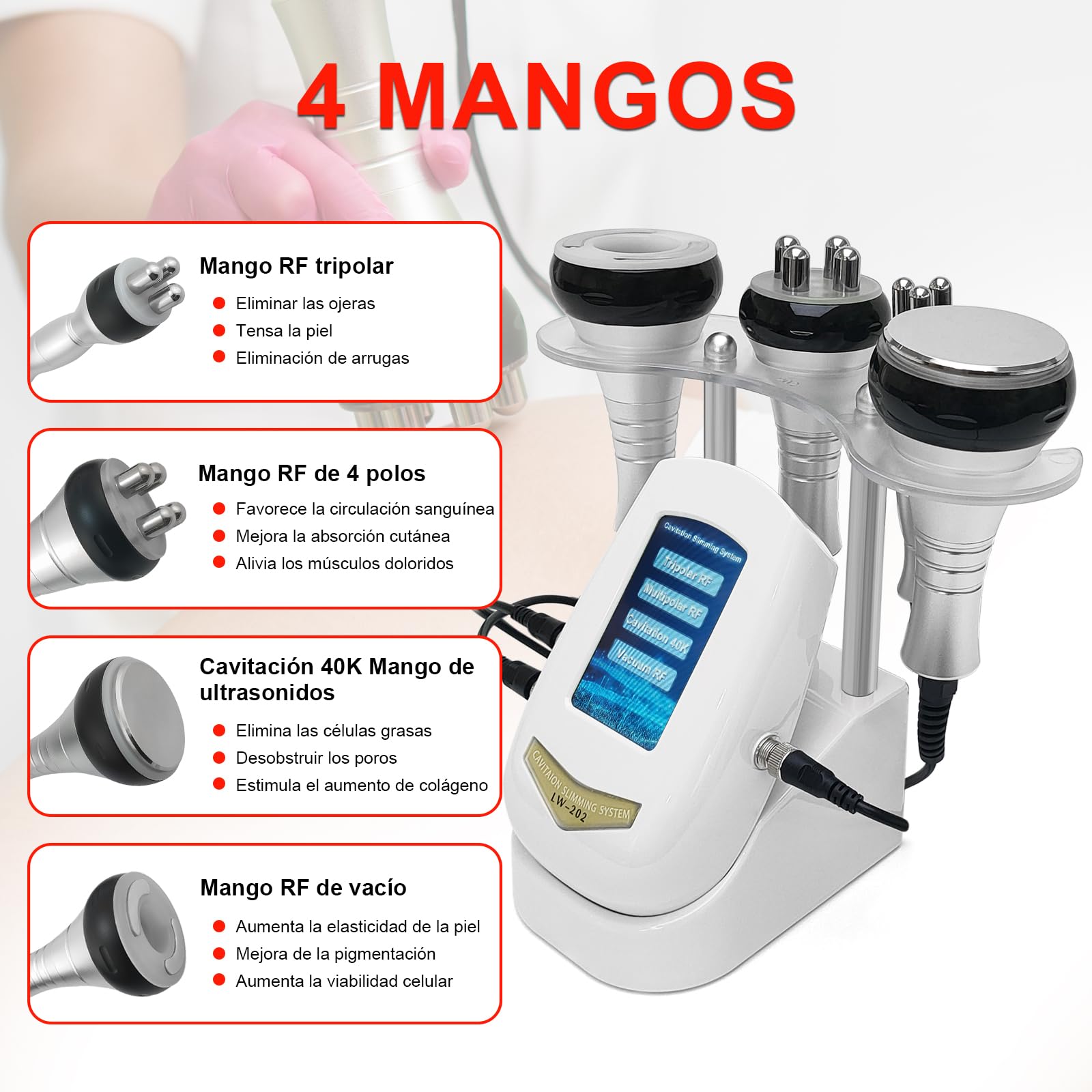 Body Shaper Machine, Professional RF Cavitation Device for Fat