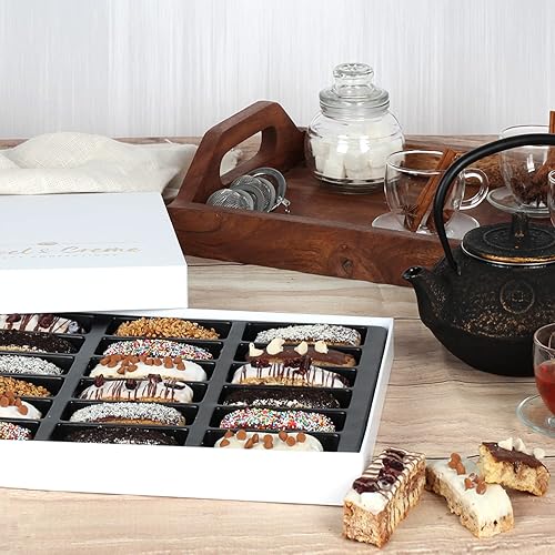 Miniatura 4 de Hazel  Creme Biscotti - Cestas de regalo de alimentos para empresas cumpleaños vacaciones simpatía regalo gourmet