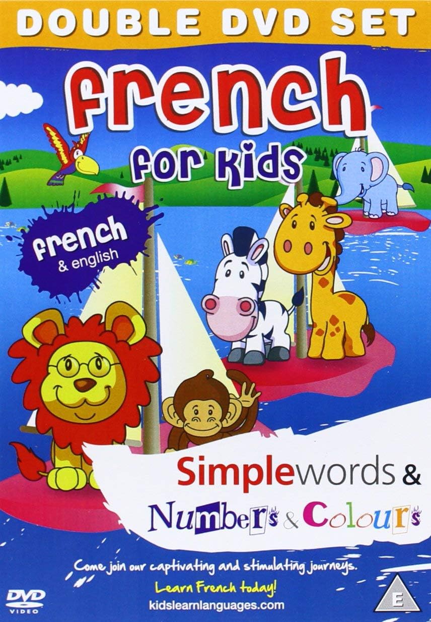 French For Kids: Simple Words/Numbers And Colours