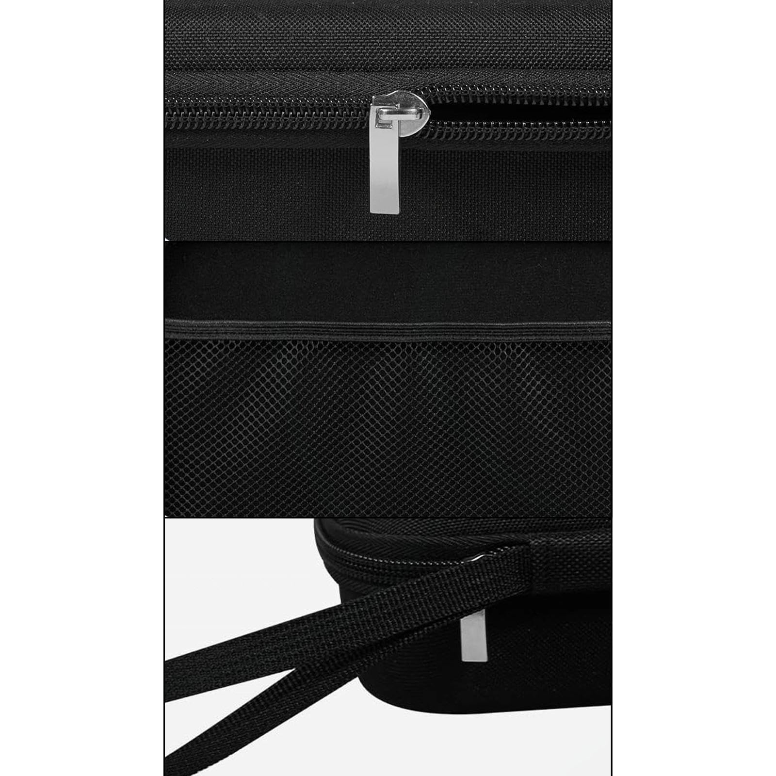 MagiDeal Organizzatore per occhiali da sole da viaggio, contenitore per gioielli, rigido, elegante, tasca in rete impermeabile, espositore per occhiali