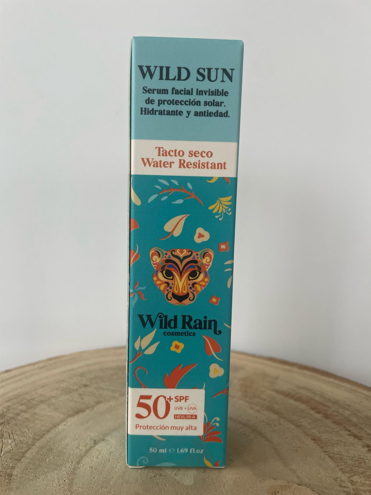 Protector Solar Facial SPF 50+ Invisible | Sérum Antiedad con Vitamina C y E | Protección UVA UVB Luz Azul (HEV) e IR | Hidratante Ligero para Todo Tipo de Piel | 50 ml