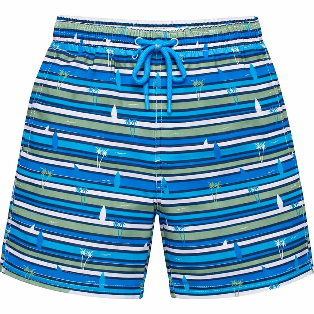 INGEAR Little Boys Quick Dry Beach Board Shorts Kids Swim Trunk Swimsuit Beach Shorts Swim Trunk for Boys