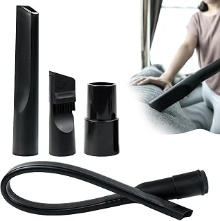 Universal vacuum cleaner brush, vacuum cleaner nozzle, vacuum cleaner accessories, for cleaning cracks under furniture, car seats, with 35/32 mm bracket, 4 pieces
