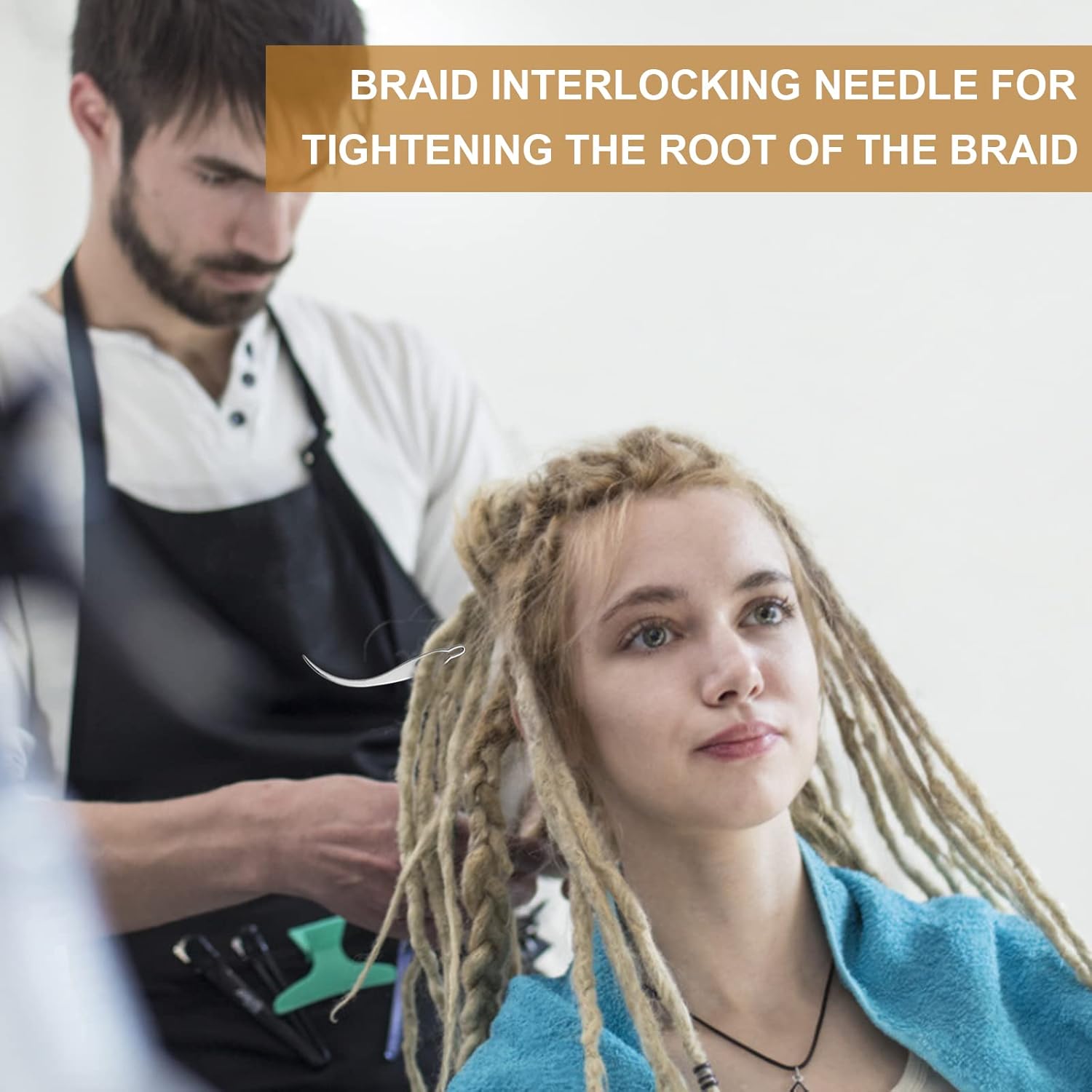 Buy 8 Pcs Dreadlocks Tool Hair Extensions Small Interlocking Tool for