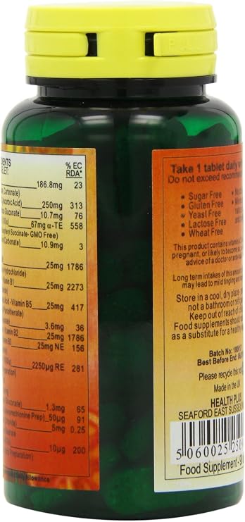 Health Plus Multi Vits 'n' Mins One-a-day Multivitamin Supplement - 90 Tablets