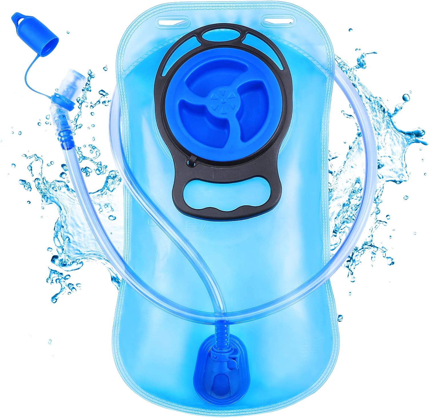 SKL Hydration Bladder 2 L with Bite Valve BPAFree, Antibacterial and