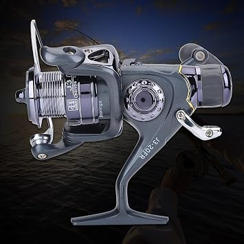 Fishing Reel, Front Rear Drag 20-60FR Reel, Fishing Reel | Fishing Wheel | Tackle Accessory | Carp Fishing Tackle | Carp Reel for Enjoy Your Fishing Moments