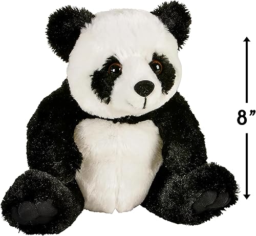 Miniatura 2 de Panda animal de peluche, panda de felpa de 8 pulgadas