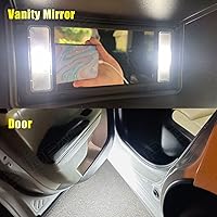 Vista 5 de Paquete de 16 piezas de cargador de luz LED interior para Dodge Charger 2011 2012 2013 2014 2015 2016 2017 2018 2019 2020 2021 paquete