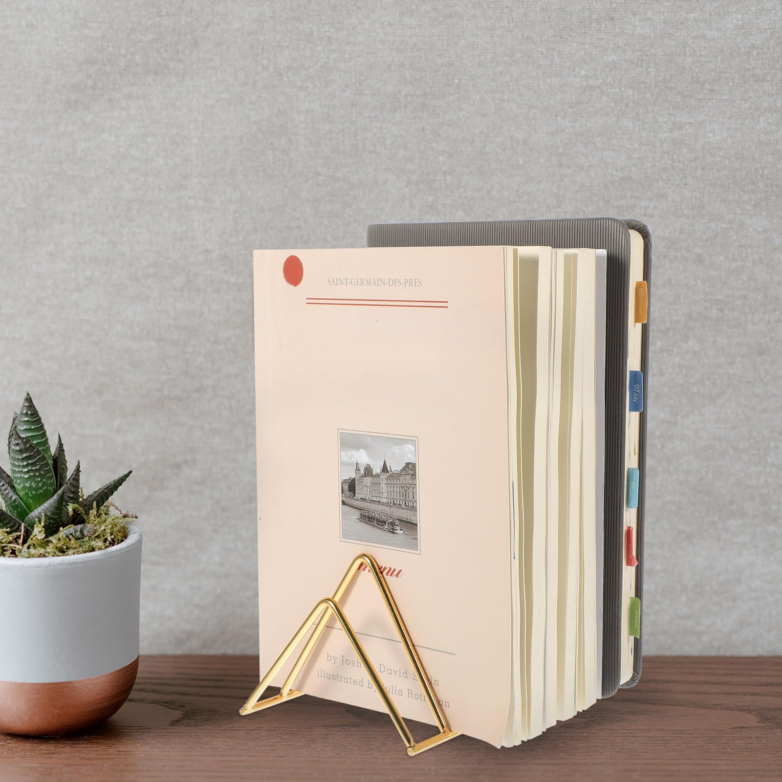 Porte Revues Porte Magazine Metal,Triangle Iron Art Bookshelf, D'or Petit Porte Revue Bureau Porte Revues Porte Magazine Metal,Triangle Iron Art Bookshelf, D'or Petit Porte Revue Bureau