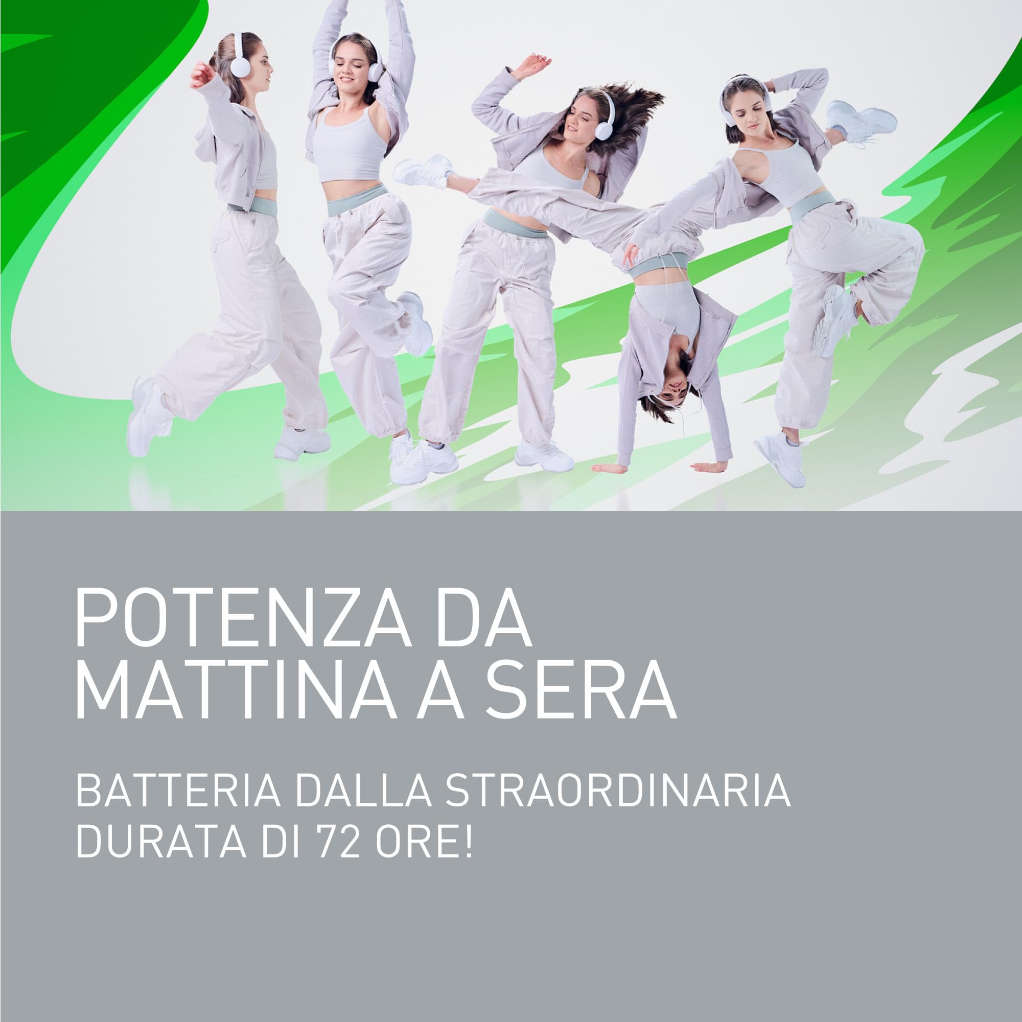 Panasonic HF630B Cuffie Bluetooth Wireless On Ear, 72 ore di autonomia | Microfono Environmental Noise Cancellation (ENC), Bluetooth 5.3, Multipoint, XBS Extra Bass, ricarica rapida USB-C, Blu