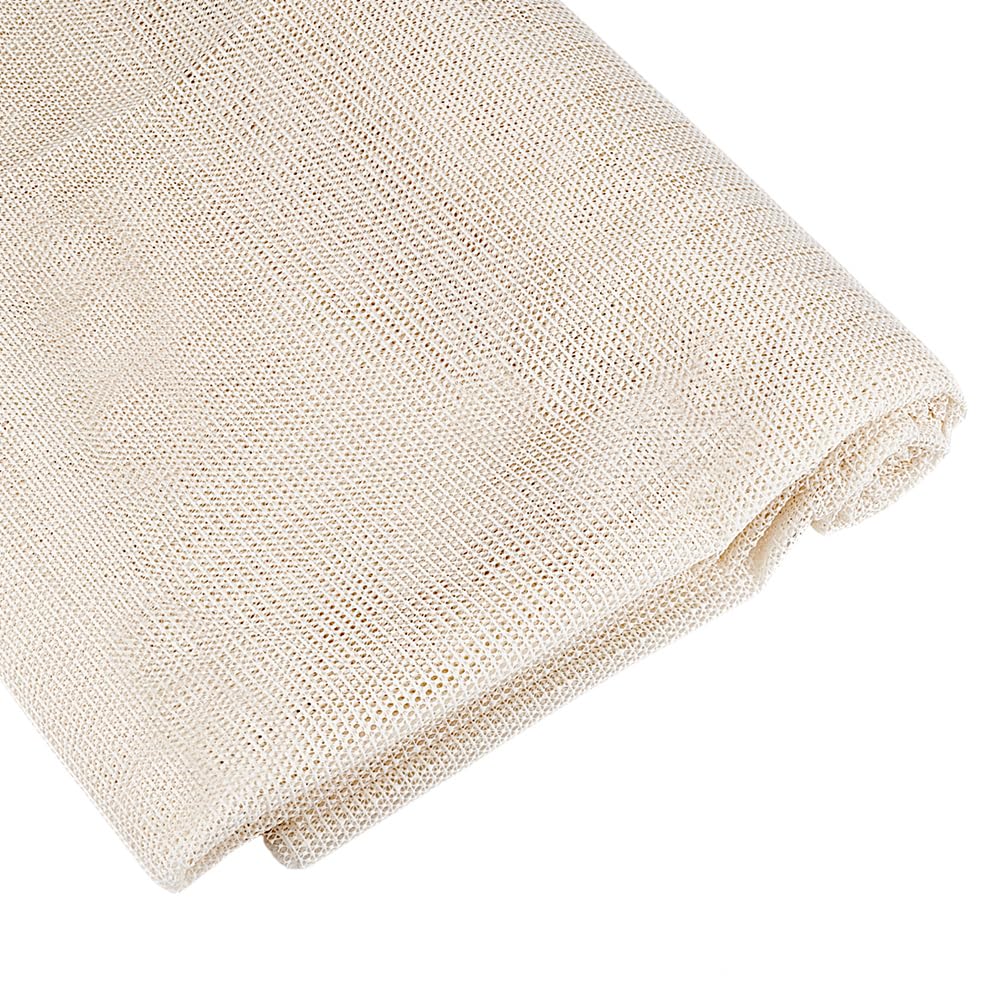 OLYCRAFT 9.8x6.6 Feet Under Carpet Rug Mats White Non-Slip Rug Pad 0.5mm Thick Rug Pad Gripper Grips Keep Area Rugs Slip and Skid Resistant Pads for Mat Cushion and Hardwood Surface Floor