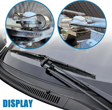 2PCS Windshield Wiper Linkage Bushings Clip,Wiper Linkage Assembly Clip to Secure & Avoid Connecting Rod Popping Out,Professional Car Accessories Wipers Linkages Motor Metal Clips