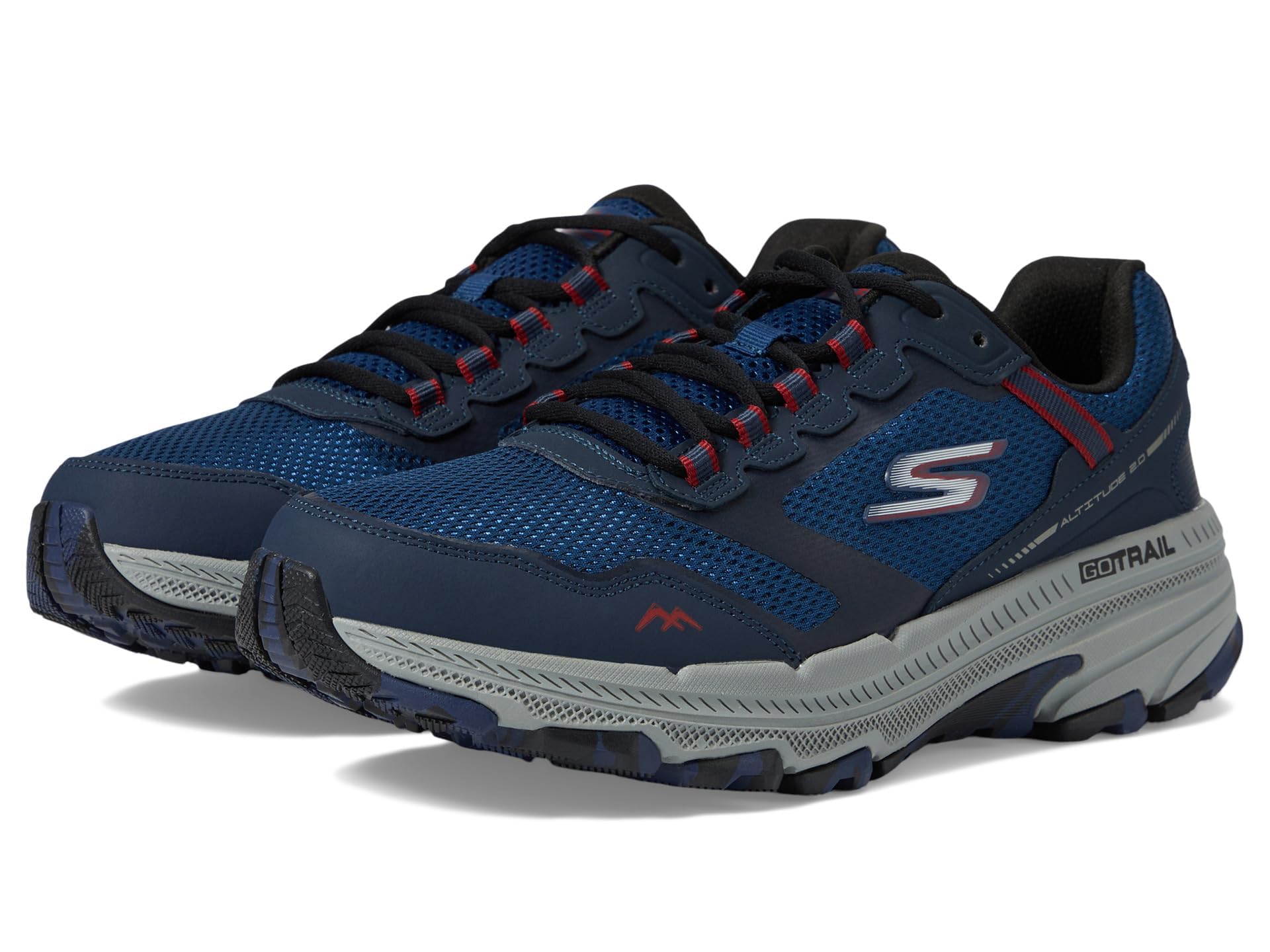 Skechers Homme Go Run Trail Altitude 2.0 Marble Rock 3.0 Baskets