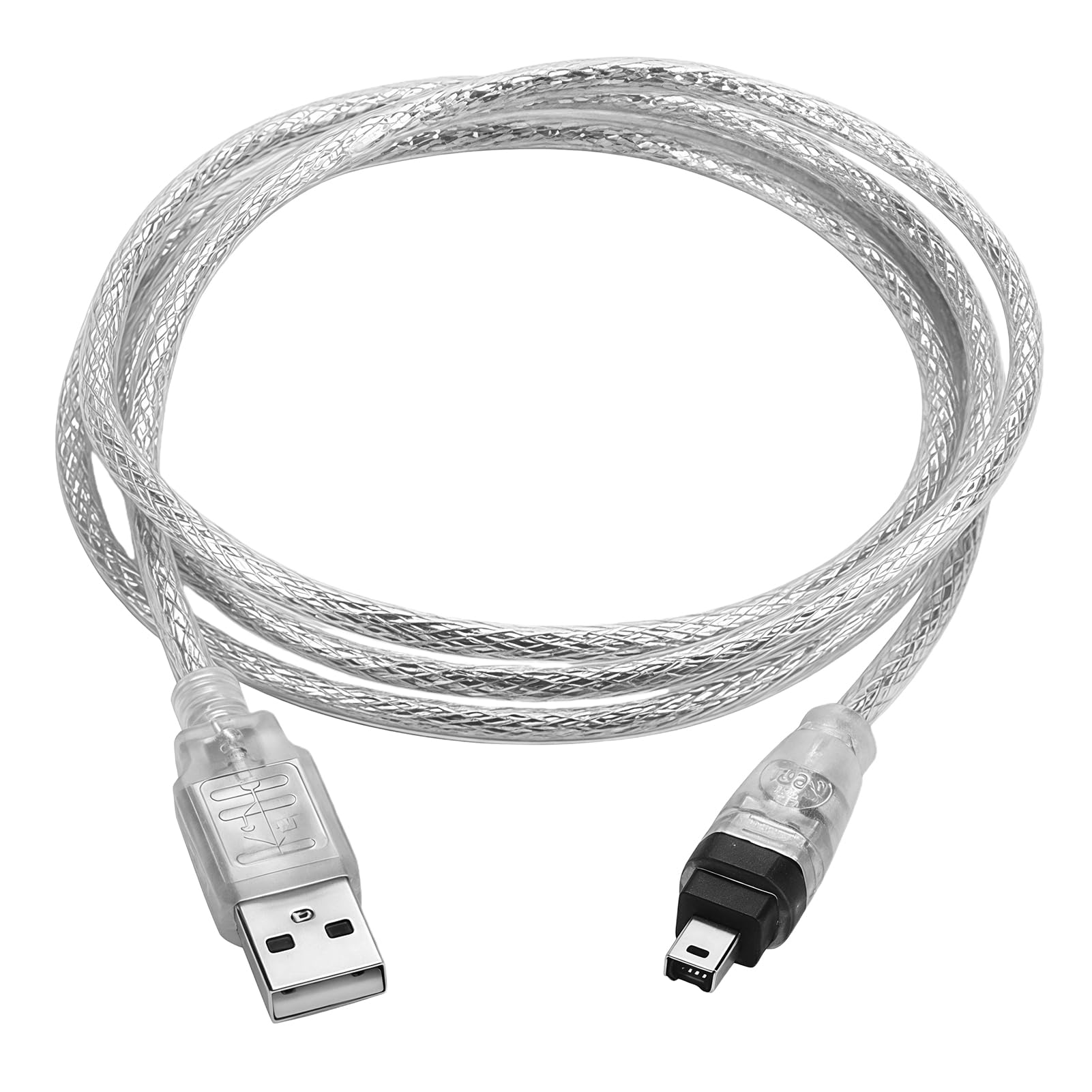 Cavo Adattatore USB USB Firewire,Cavo IEEE 1394 a USB,Può essere utilizzato per la trasmissione di dati audio e video,Può essere utilizzato con la maggior parte delle telecamere DV