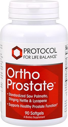 Protocol Ortho Prostate - Suplementos para la salud de la próstata Saw Palmetto para hombres - 90 cápsulas blandas