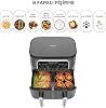 Karaca Air Pro Cook Duo KÖz L 8 L Airfryer Space Gray