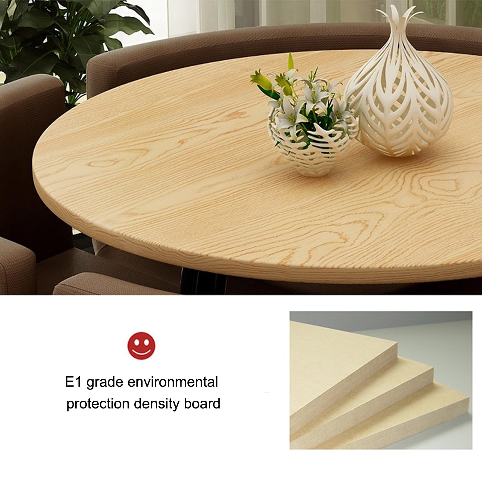 Ergonomiczne krzesło recepcyjne Nordic do negocjacji biznesowych w biurze