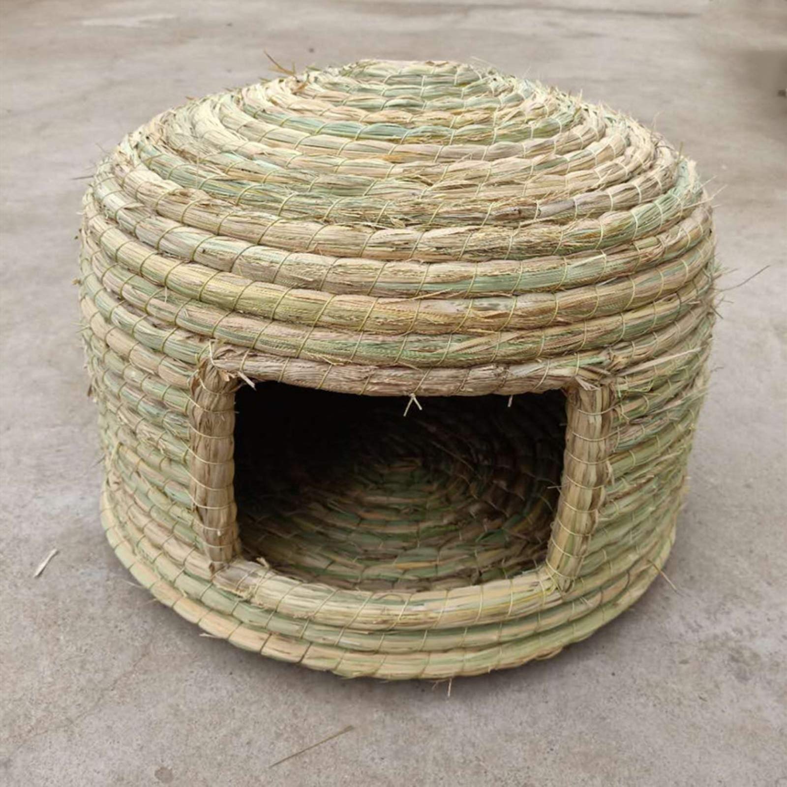 Nido para pájaros Tejido a Mano, un cómodo Lugar de Descanso para Loros, Palomas y pájaros, 9.1 x 6.3 in, 11.8 x 8.7 in, 13.8 x 9.8 in (tamaño: 13.8 x 9.8 in)