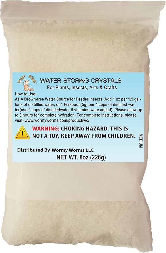 8oz Medium Water Storing Polymer Crystals Quencher for