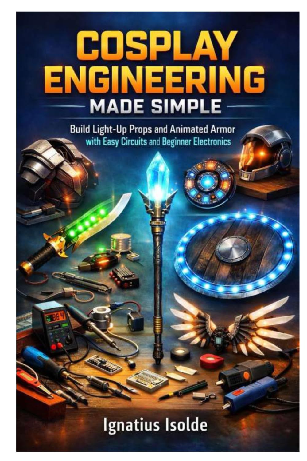 COSPLAY ENGINEERING MADE SIMPLE: Build Light-Up Props and Animated Armor with Easy Circuits and Beginner Electronics
