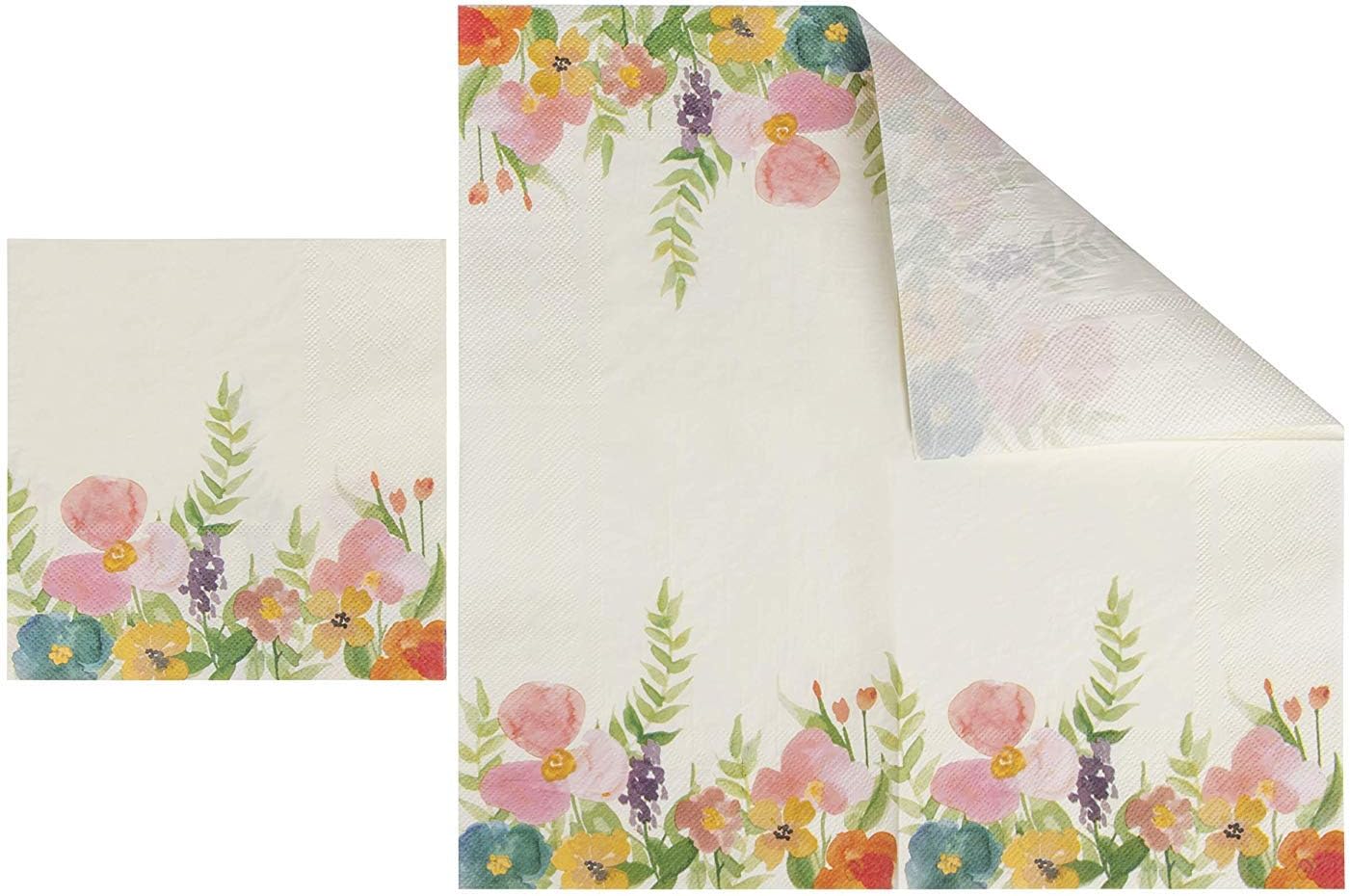 New Deal Watercolor Floral Party Bundle, Includes Plates, Napkins, Cups, and Cutlery (24 Guests,144 Pieces) Buy 1 get 1 Watercolor Floral Party Bundle, Includes Plates, Napkins, Cups, and Cutlery (24 Guests,144 Pieces)