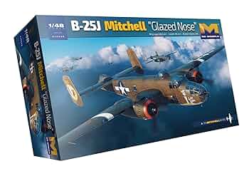 アメリカレベル 1/48 B-25J ミッチェル 05512 プラモデル o7r6kf1 Amazon.com: Revell 1: 48 B25J Mitchell, Brown