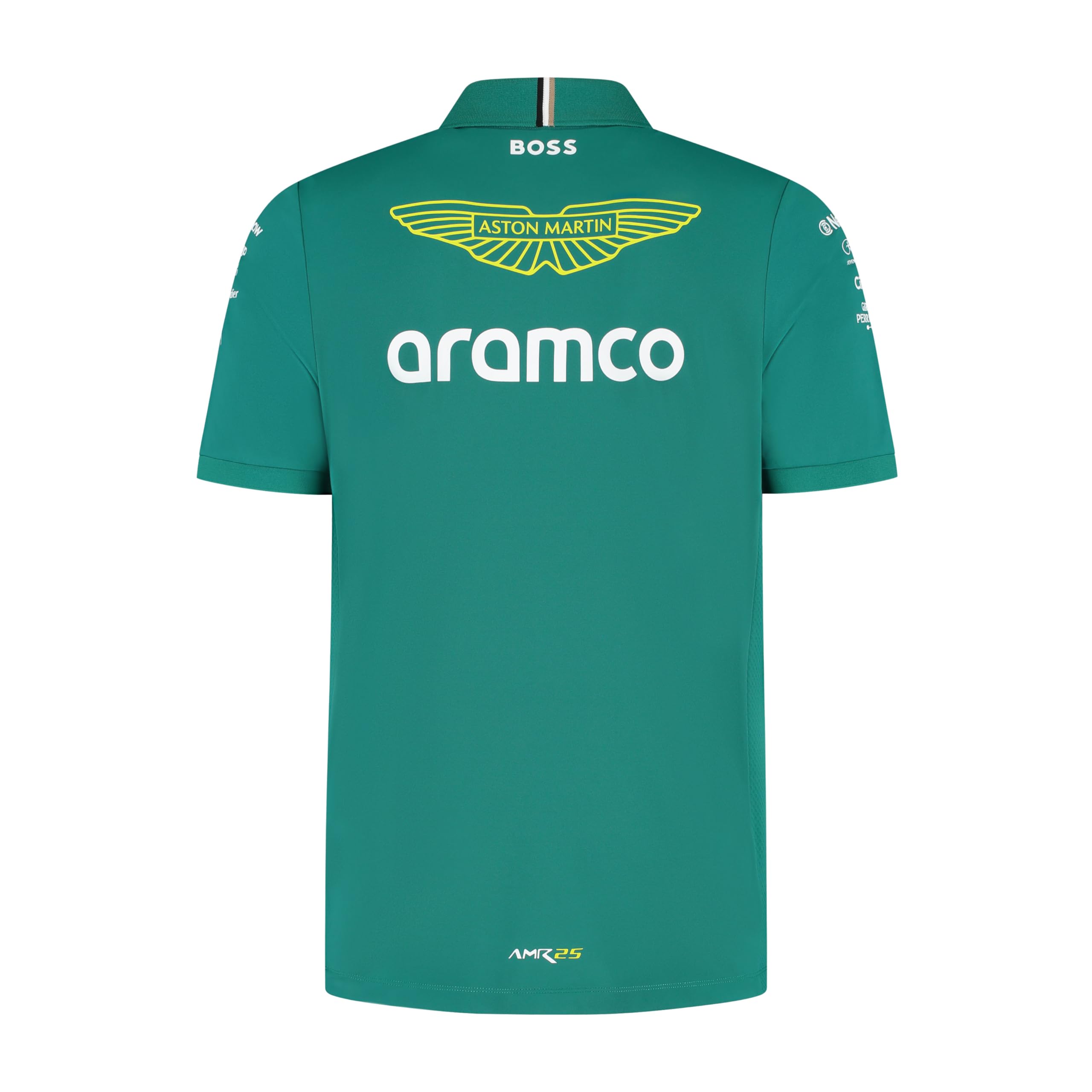 Aston Martin F1 2025 Polo del Equipo para Hombre