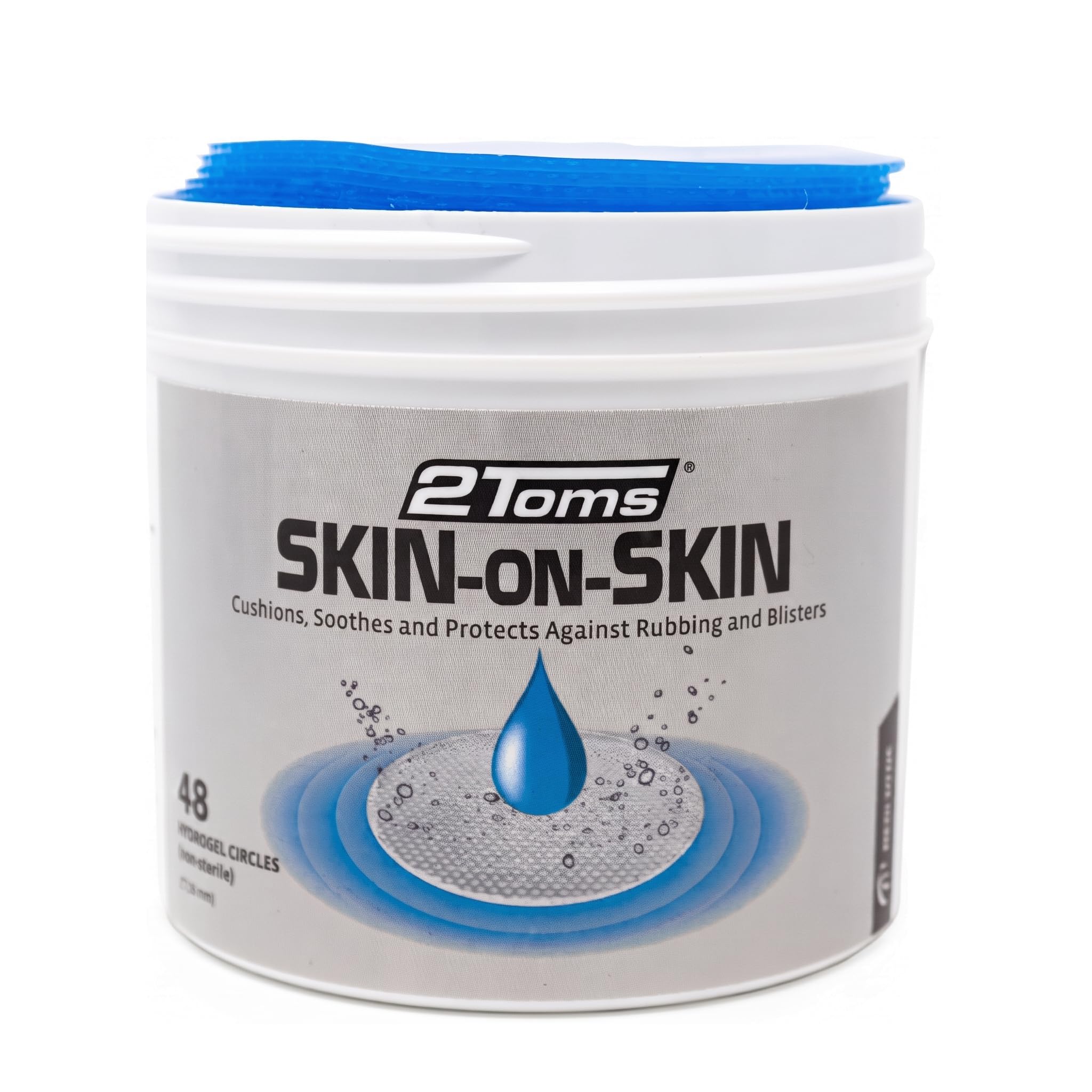 Hydrożelowe podkładki opatrunkowe Skin On-Skin Circles - opakowanie 48 sztuk