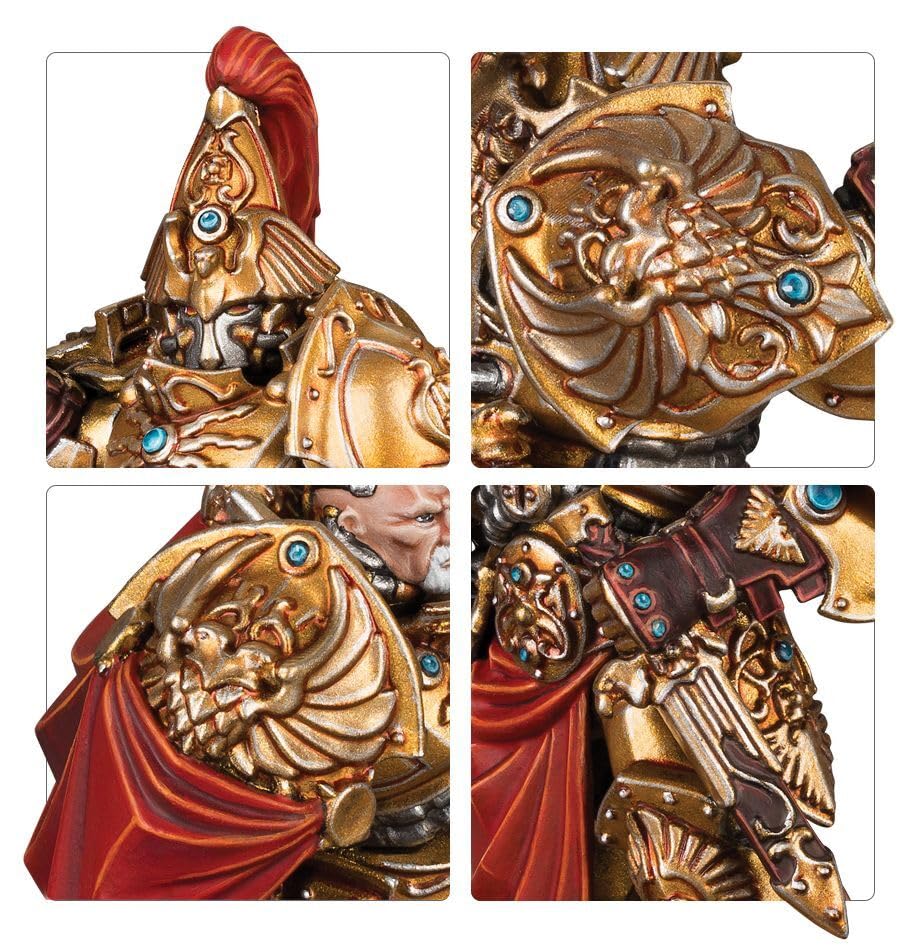 Amazon.com: Warhammer 40,000: Adeptus Custodes - Custodian Wardens : Toys &  Games