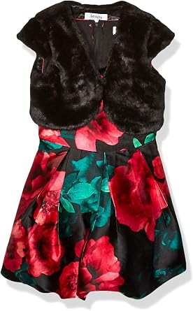 Amazon.com: Speechless Vestido de fiesta para niña con chaqueta : Ropa,  Zapatos y Joyería