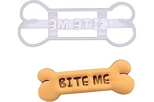 BAKERLOGY BITE ME Dog Bone Cookie Cutter