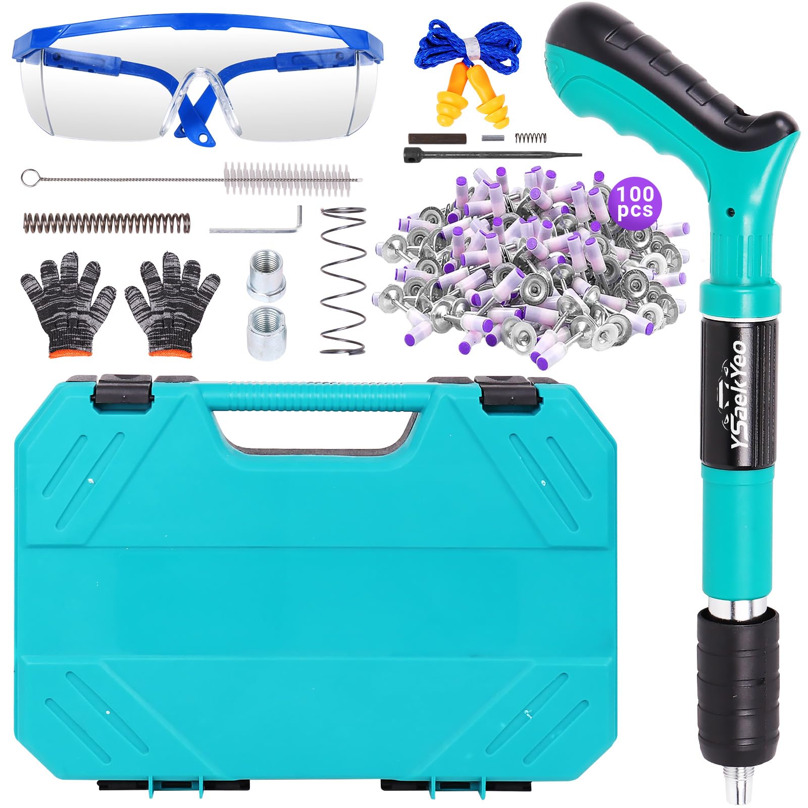 Cloueuse électrique Portable Pour Béton Et Bois - Petite, Précise, Pour Fixation Murale Et Meubles | Trveqhk