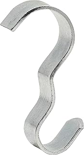 Picture Rail Hooks Silver Finish - 25 Pack - Picture Rail Hangers - Wide Molding Hooks