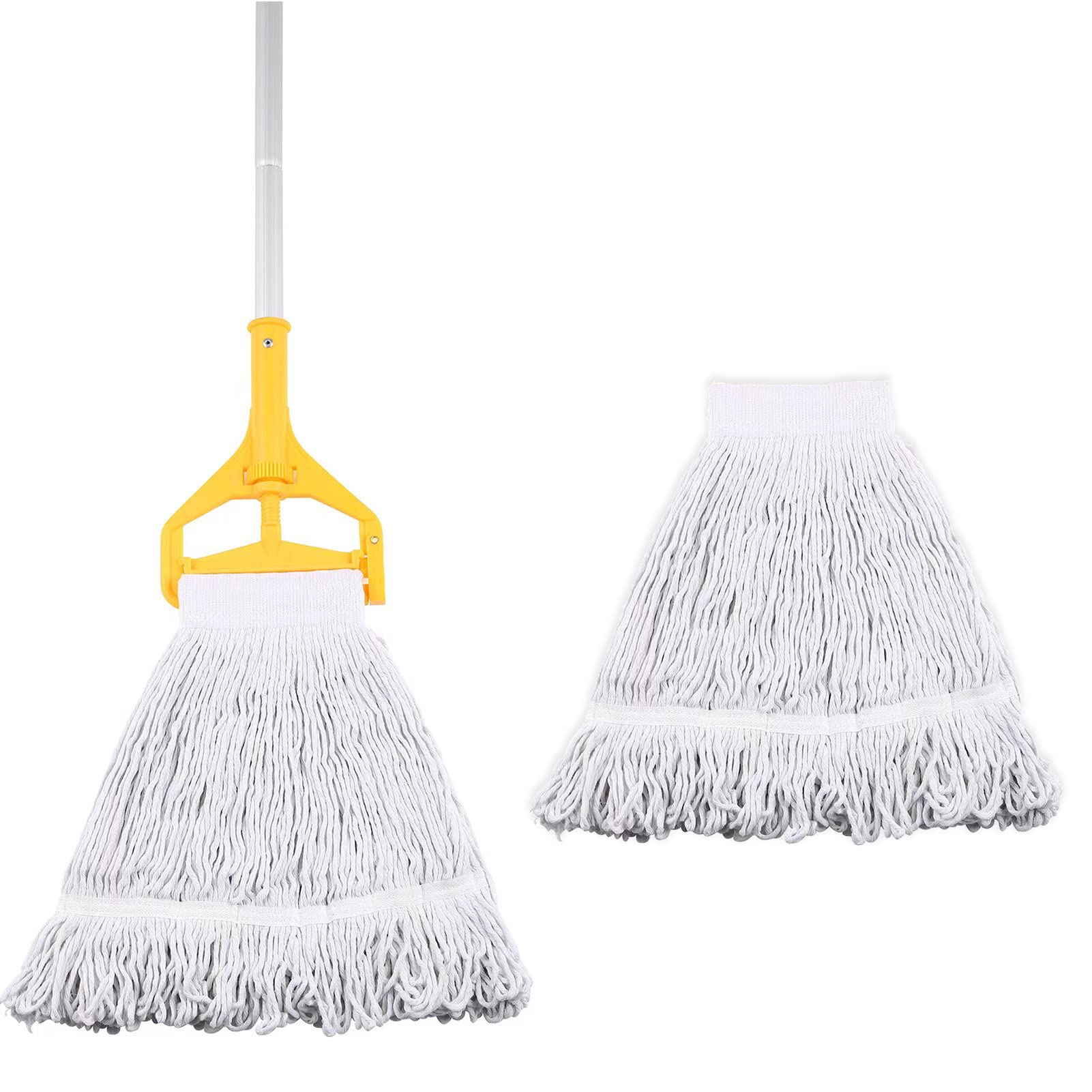 Commercial Heavy Duty Loop End String Mop wtih Aluminium Pole