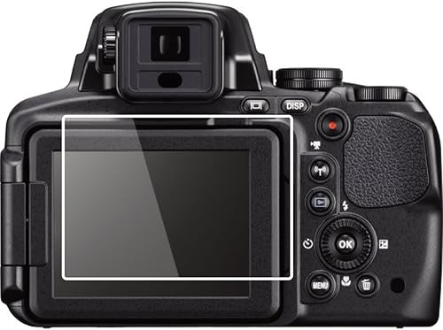 Foto&Tech 2 juegos de protectores de pantalla LCD HD transparentes compatibles con Nikon COOLPIX P900, monitor LCD de cámara, sin burbujas,