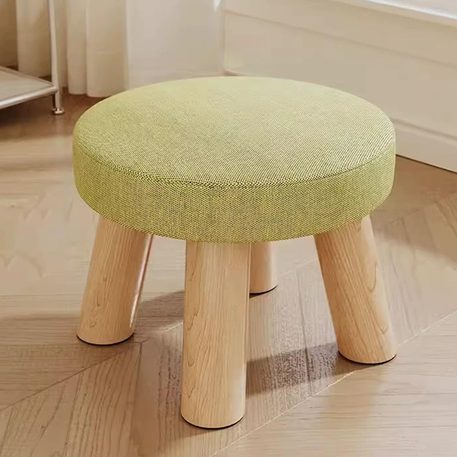 Banc à chaussures élégant en bois écologique avec assise rembourrée premium
