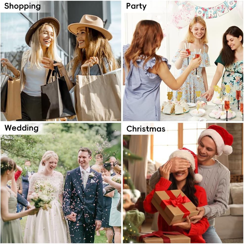 PFLife Wool Scarf 80''*27'' Women Cashmere Touch Scarf Gift Box Shawl Thick Oversized Scarves Wraps Tassels Double Side - Image 7