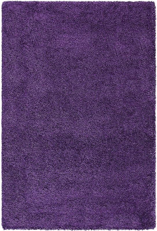 Image of Shaggy Area Rug - Extra Plush Luxury Carpet, Super Soft & Cozy Feel| Perfect for Living Room, Bedroom, and Stylish Home Decor- Purple (6 x 8 ft)