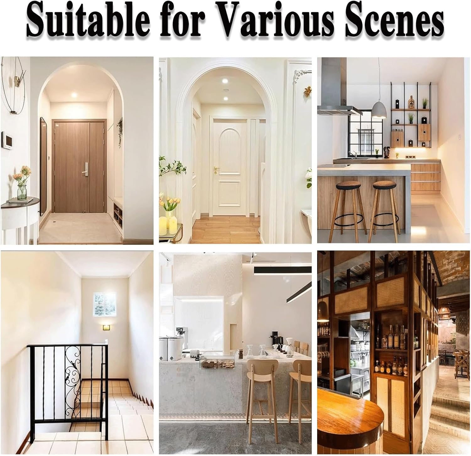 50" Wx36 H Swing Door, Kitchen Interior Solid Wood Swing Door, with Hinges and Hardware for Bar, Hallway, Swinging Cafe Doors, Interior Partition Door （Color D）