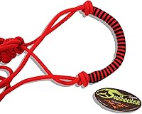 Vista 2 de SOUTHWESTERN - Cabestro de cuerda y correa con diseño trenzado para la nariz, equino